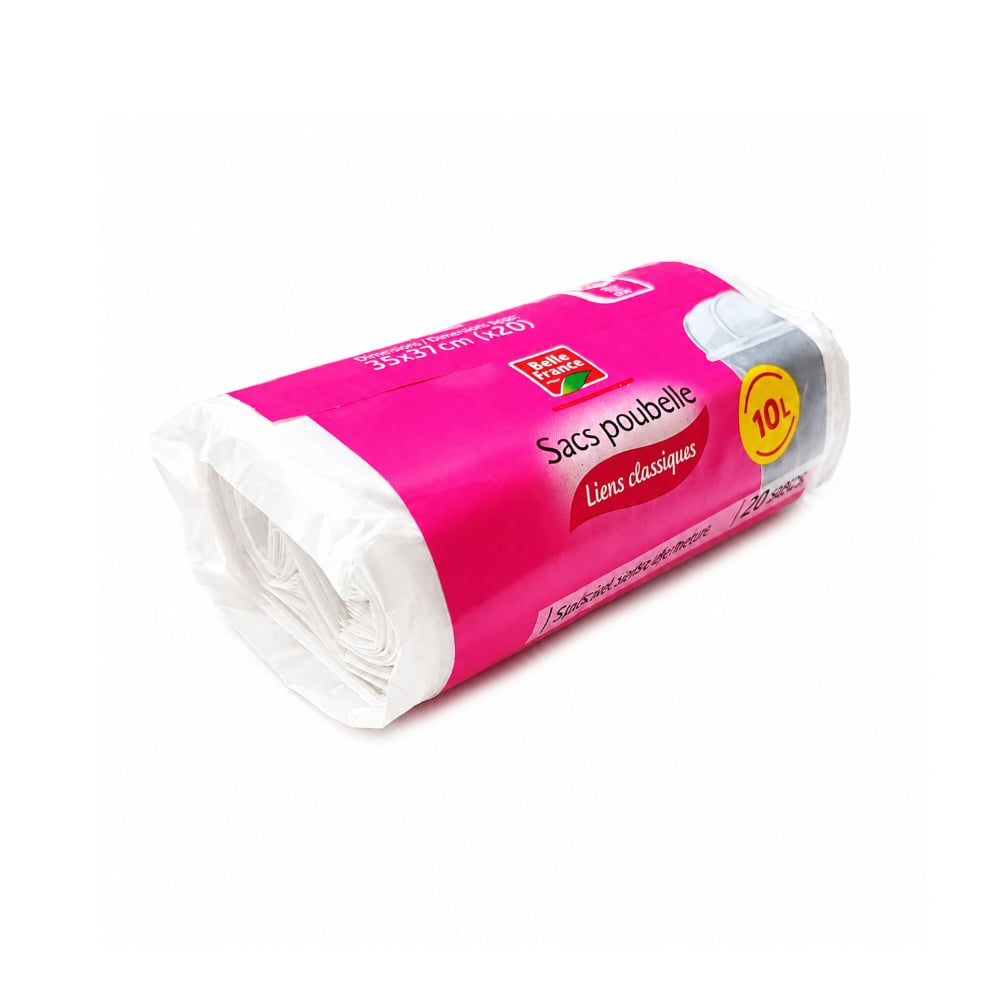 Bolsas para basura de 10 L Belle France (20 U) - Imagen 1