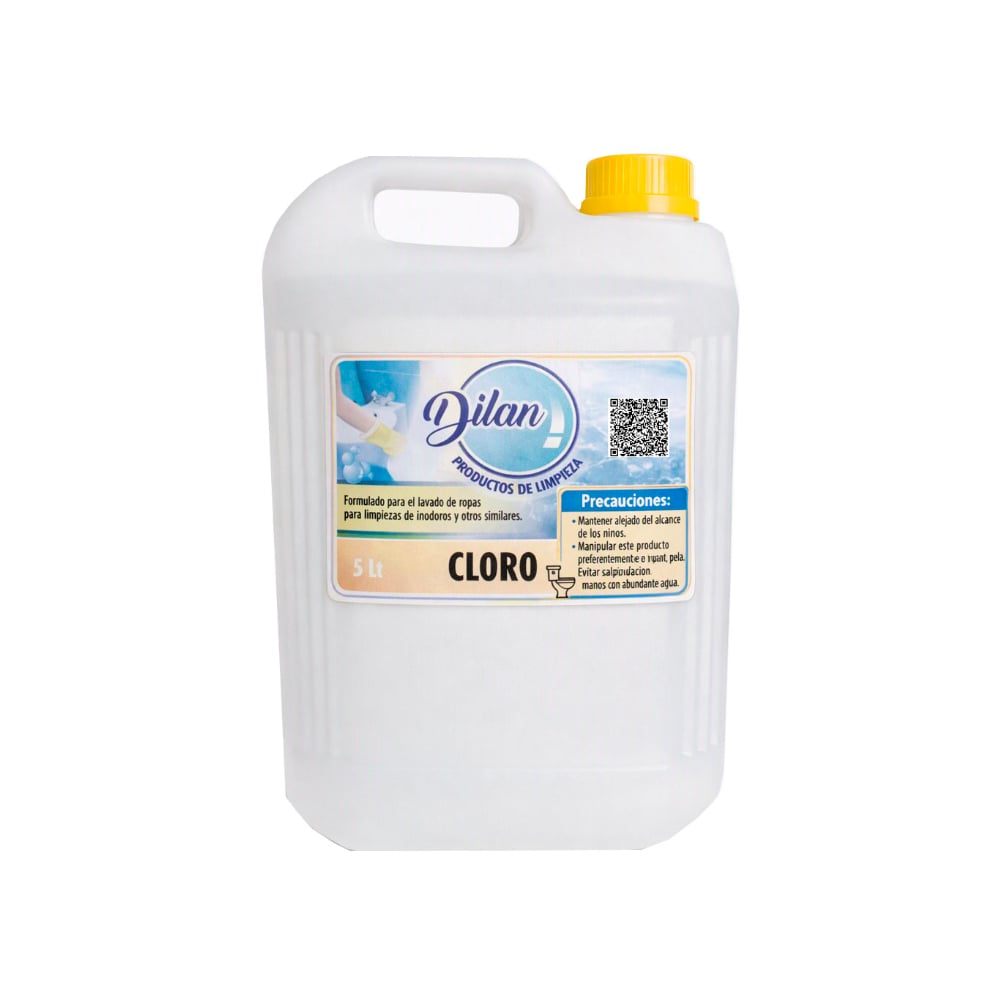 Pomo de cloro Dilan (5 L) - Imagen 1