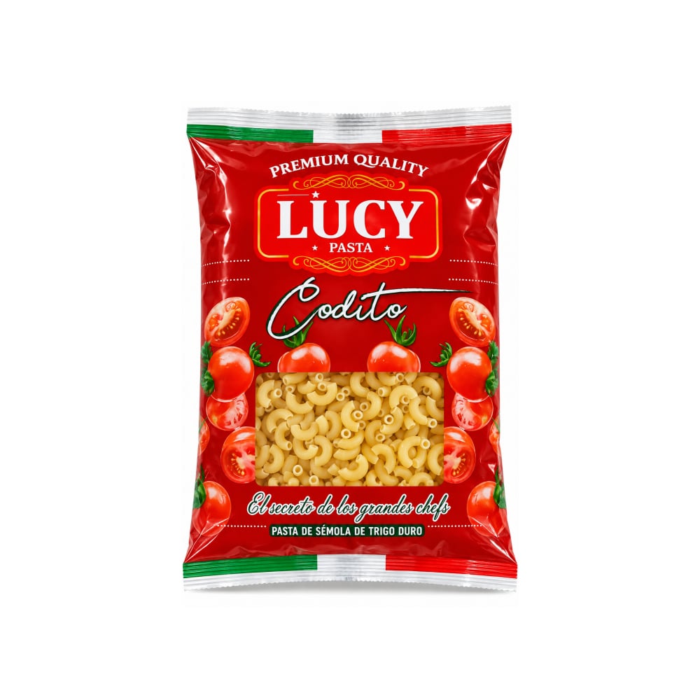 Pasta codito Lucy (500 g / 1.10 lb) - Imagen 1