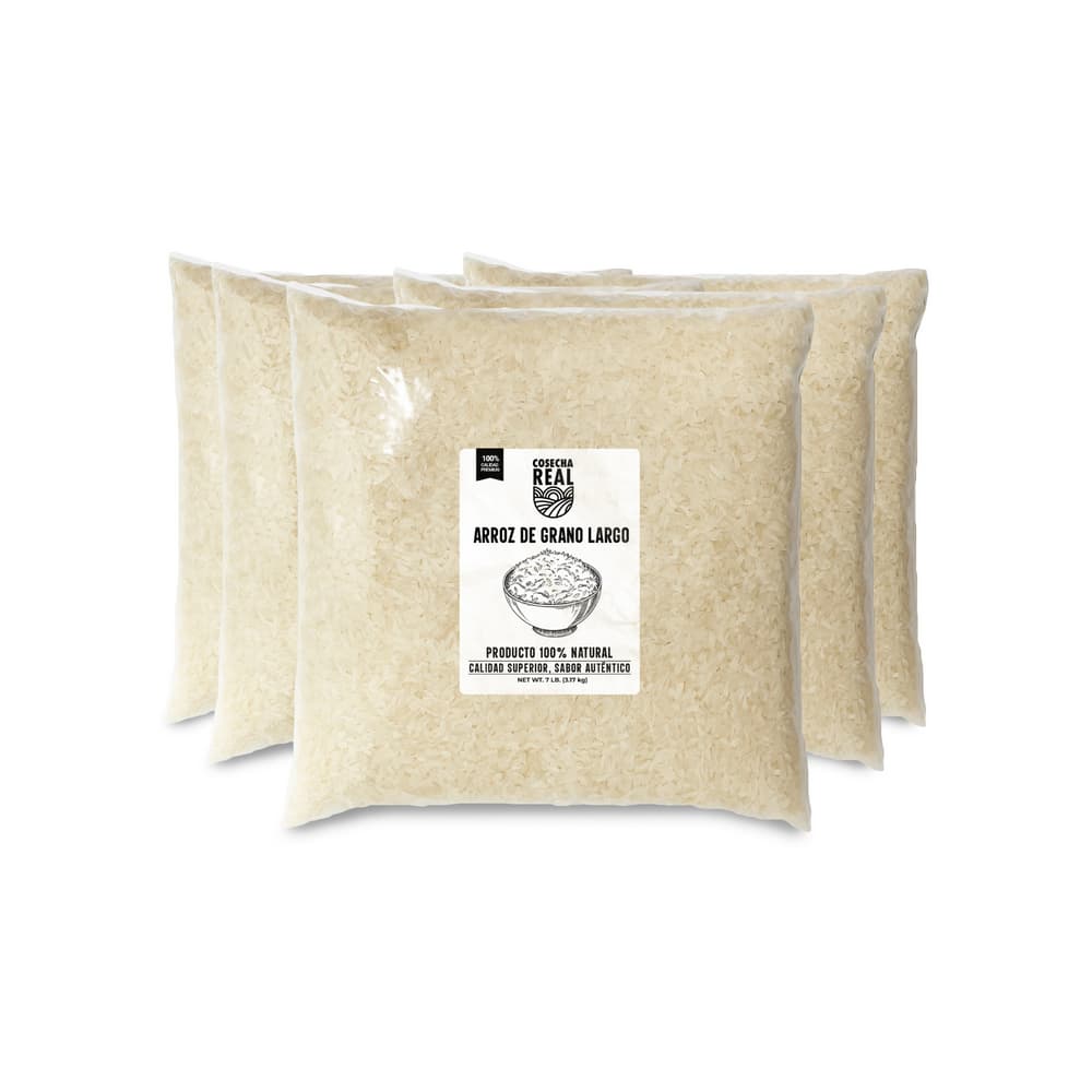 Arroz de grano largo Cosecha Real (5 x 3.17 kg / 7 lb) - Imagen 1
