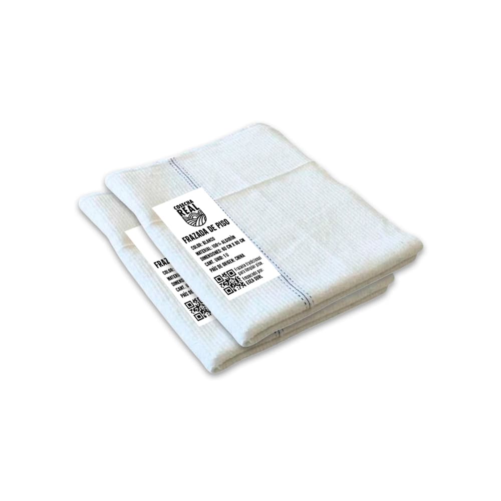 Frazada de piso 60 x 80 cm Cosecha Real (2 U) - Imagen 1