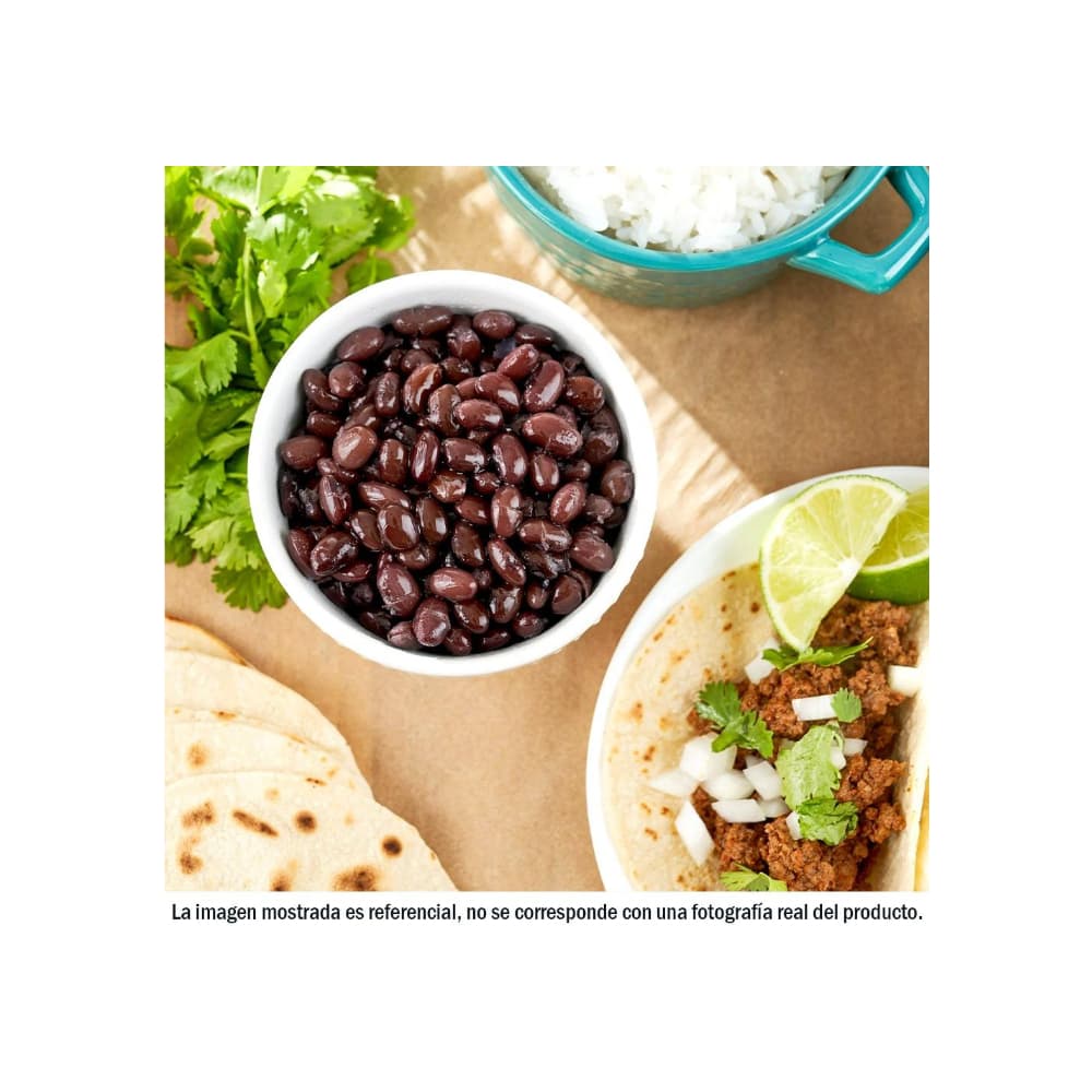 Combo de Frijoles negros Super Yu (1 kg / 2.2 lb) + Chícharos verdes partidos (340 g / 12 oz) - Imagen 1