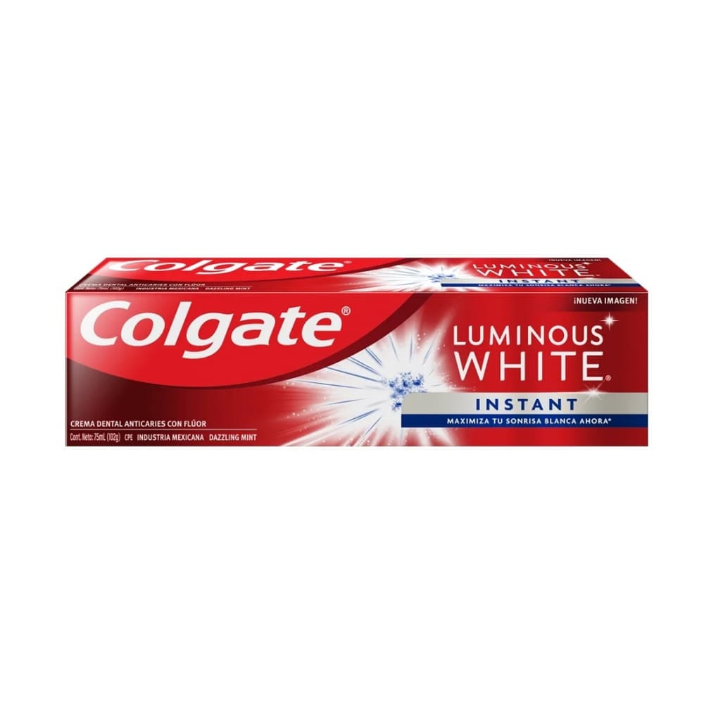 Pasta dental Luminous White Colgate (75 ml) - Imagen 1