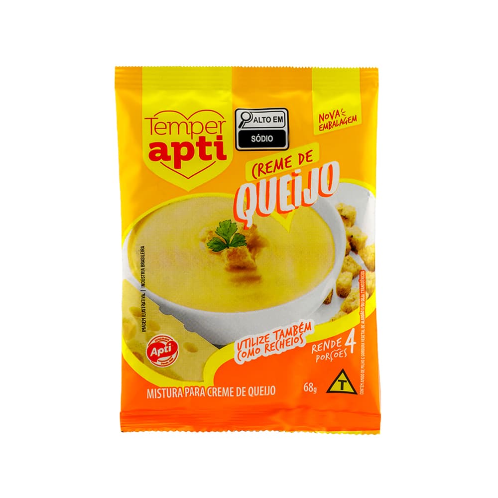 Crema de queso Apti (68 g / 2.4 oz) - Imagen 1