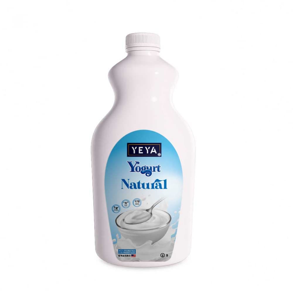 Yogurt natural con azúcar con probióticos Yeya (1.54 L) - Imagen 1