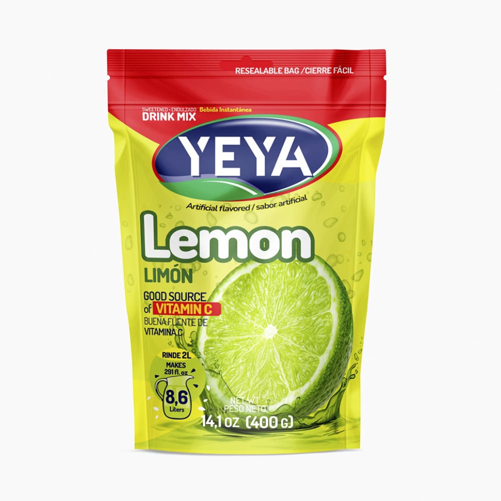 Refresco instantáneo sabor a limón YEYA (400 g / 14.1 oz) - Imagen 1