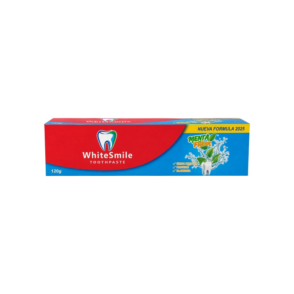 Pasta dental mentolada WhiteSmile (120g / 4.2oz) - Imagen 1