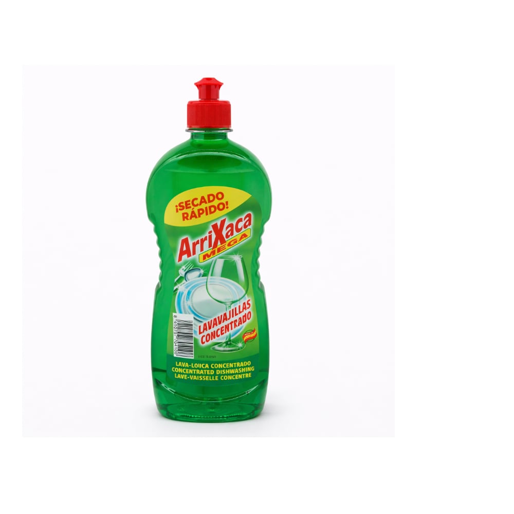 Lavavajillas concentrado verde Arrixaca (750 ml / 25.37 floz) - Imagen 1