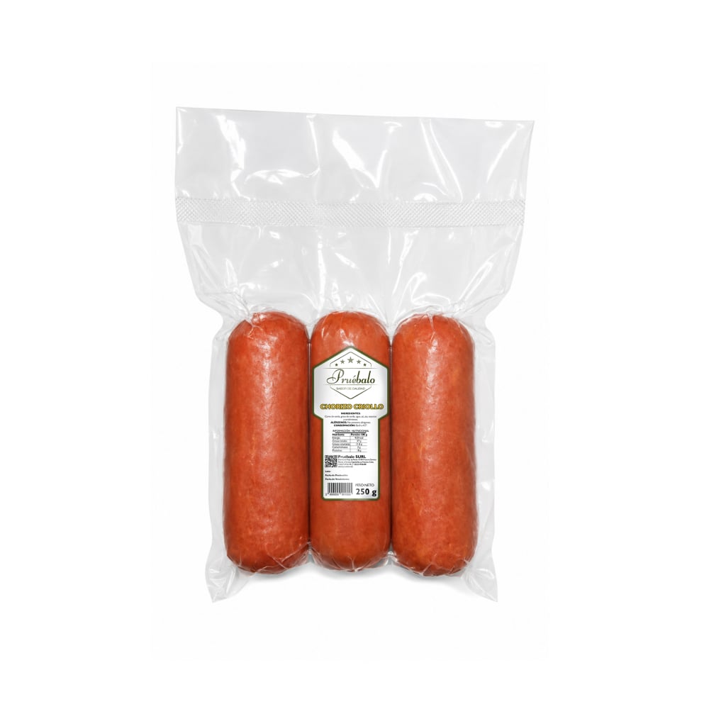 Chorizo criollo Pruébalo (250 g / 8.82 oz) - Imagen 1