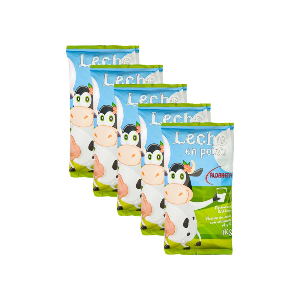 Leche en polvo (5 x 1 Kg) - Imagen 1
