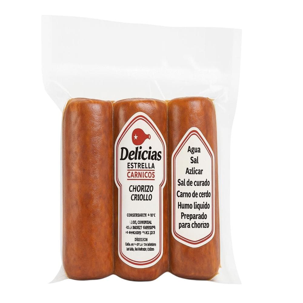 Chorizo criollo Delicias Estrella (290 g / 10.22 oz) - Imagen 1