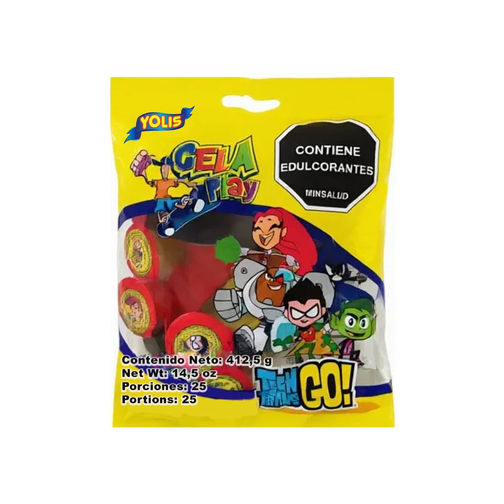 Gelatina vegetal con sabor a frutas Yolis (412.5 g / 14.5 oz) - Imagen 1