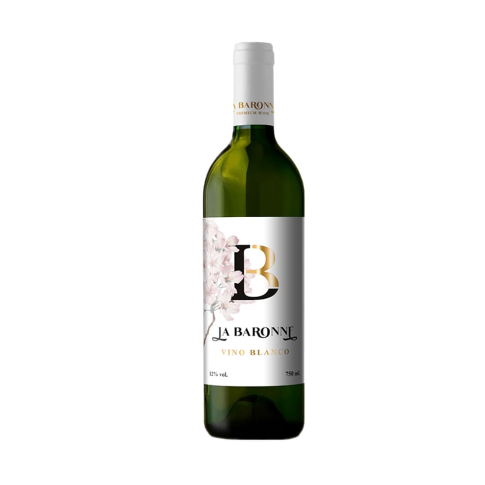 Vino blanco La Baronne (750 ml) - Imagen 1