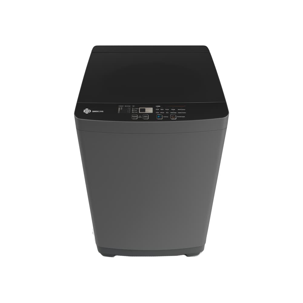 Lavadora automática gris 9 kg EKO QB90EKO - Imagen 1
