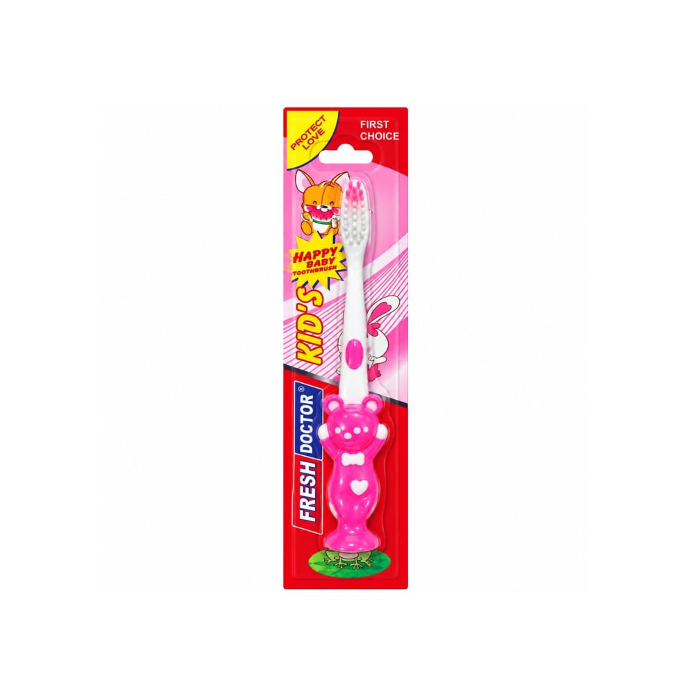 Cepillo dental infantil con forma de oso Fresh Doctor (1 U) - Imagen 1