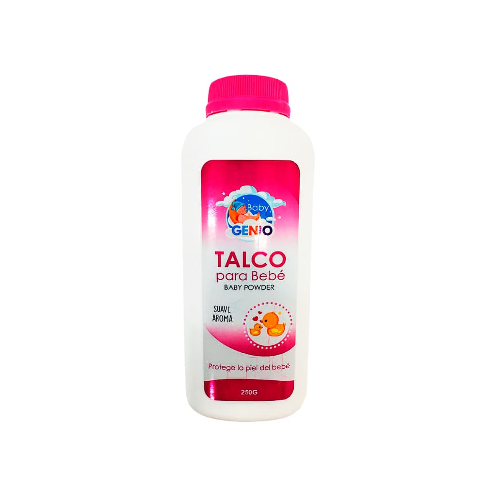 Talco para bebé Baby Genio (250 g / 8.81 oz) - Imagen 1