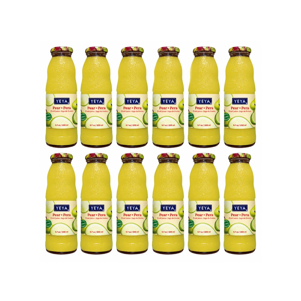 Jugo de frutas sabor pera YEYA (12 x 200 ml / 6.7 oz) - Imagen 1