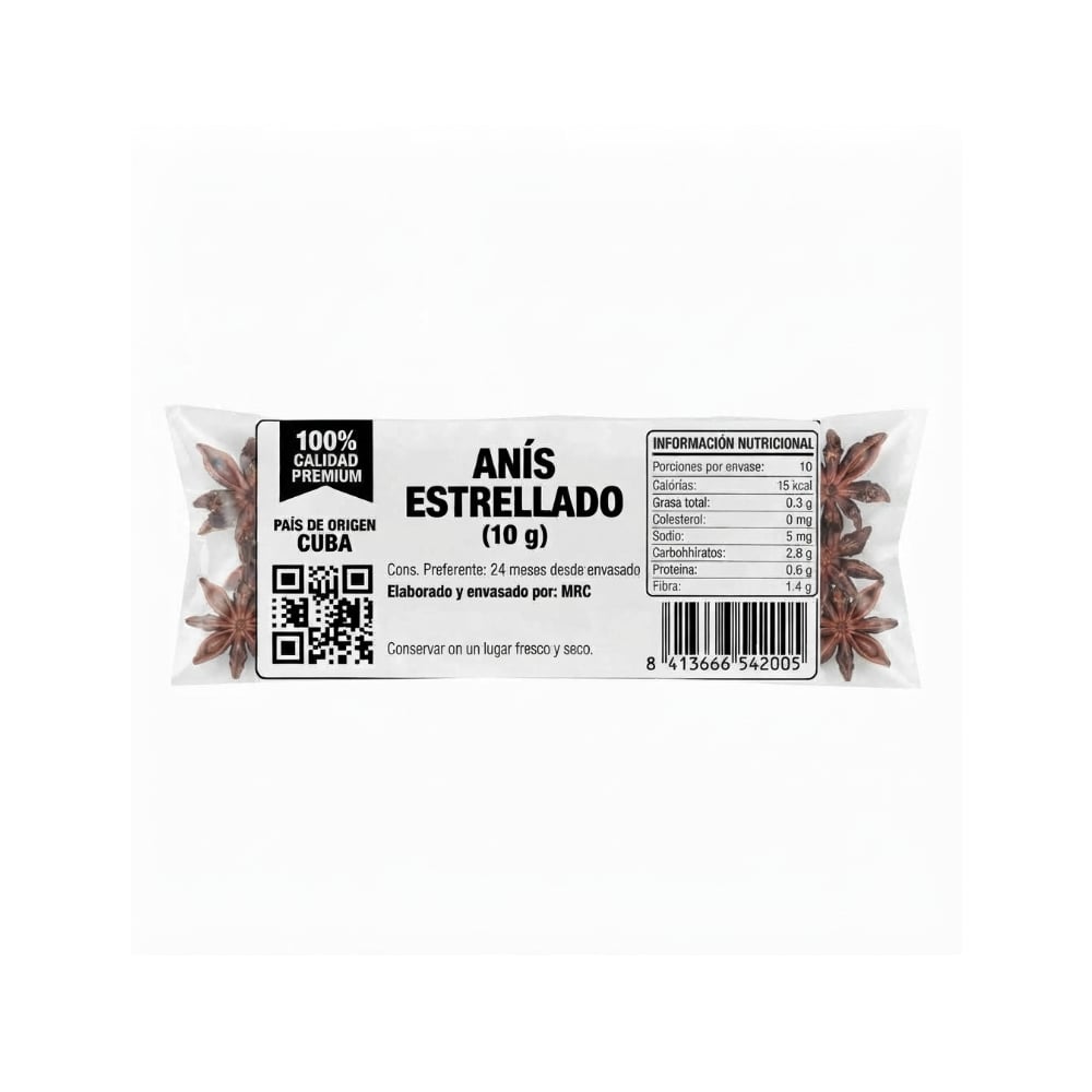 Anís Estrellado MRC (10 g) - Imagen 1