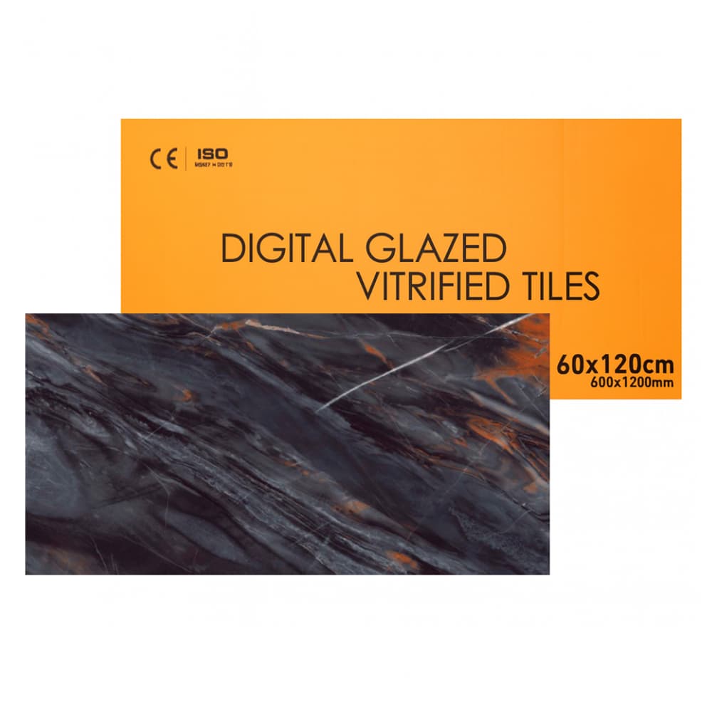 Caja de losas de porcelana pulida erika dark 600 mm x 1200 mm (2 U) - Imagen 1