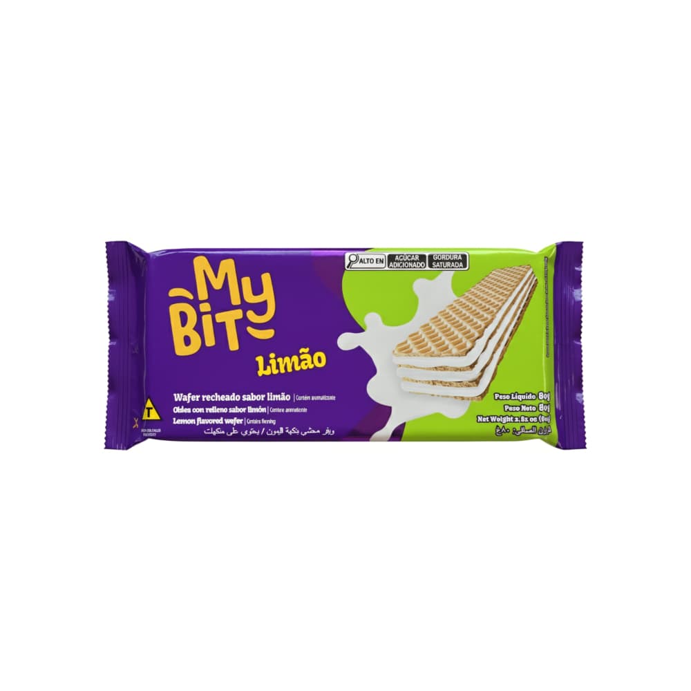 Sorbetos sabor limón My Bit (80 g / 2.82 oz) - Imagen 1