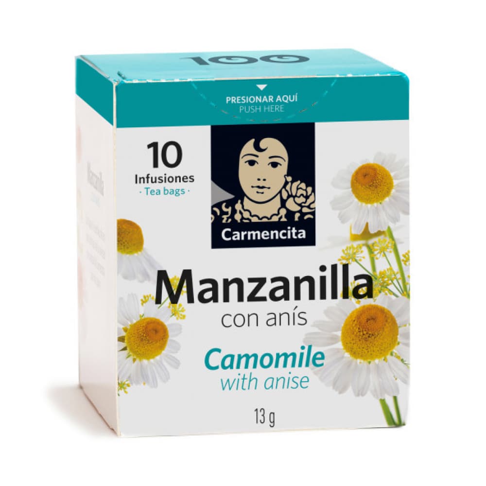 Té de manzanilla con anís Carmencita (13 g) - Imagen 1