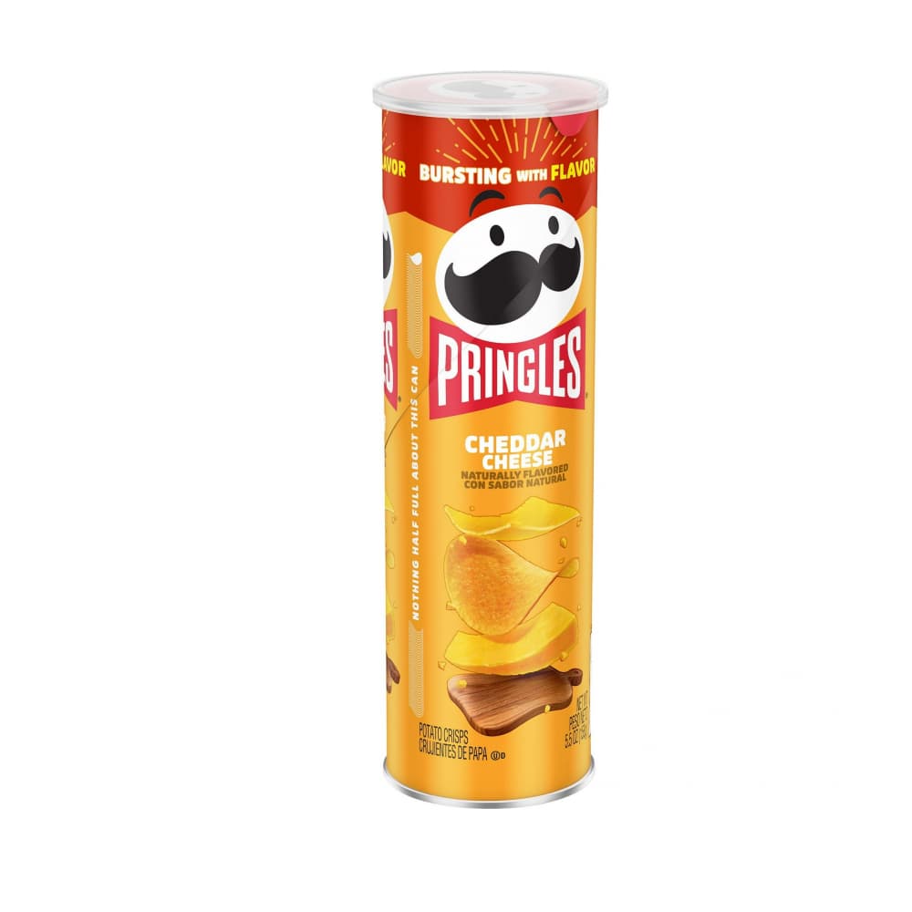 Papas sabor queso cheddar Pringles (158 g / 5.57 oz) - Imagen 1