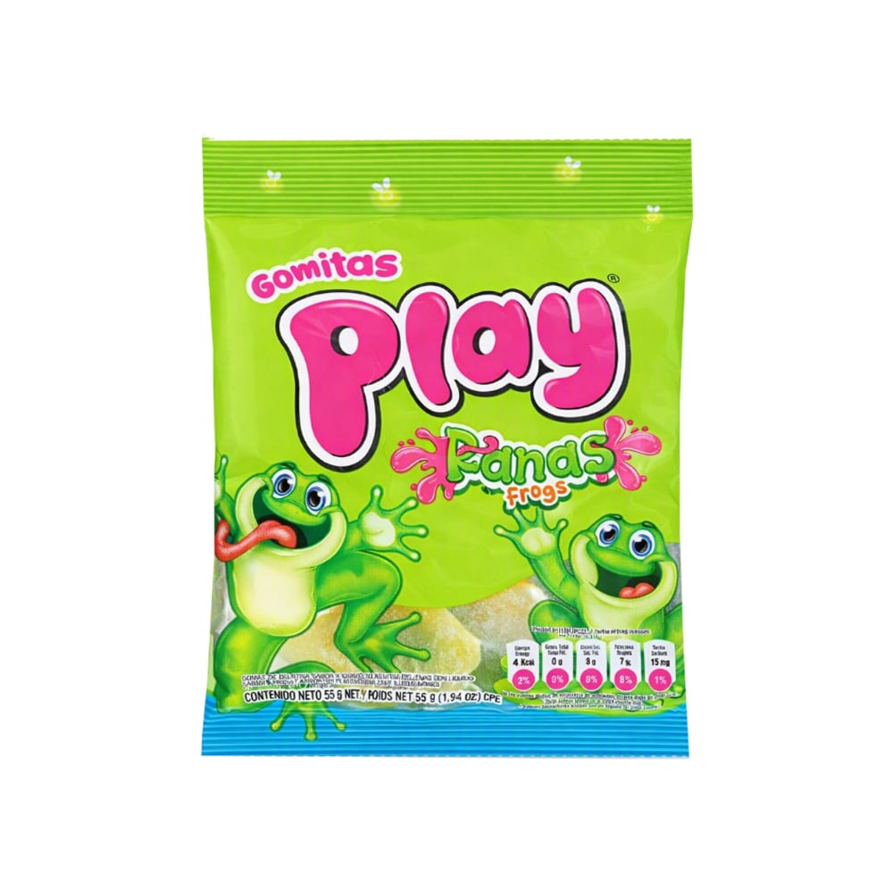 Gomitas con forma de rana Play (55 g / 1.94 oz) - Imagen 1