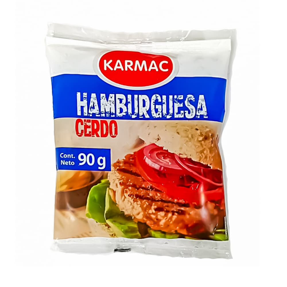 Hamburguesa de cerdo Karmac (90 g / 3.17 oz) - Imagen 1