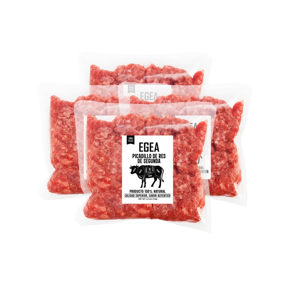 Picadillo de res de segunda EGEA (4 x 1 kg / 2.2 lb) - Imagen 1