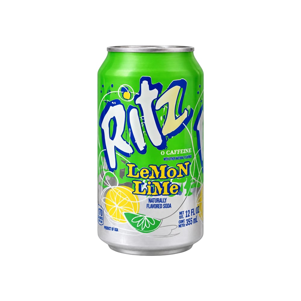 Refresco gaseado lima-limón Ritz (355 ml) - Imagen 1