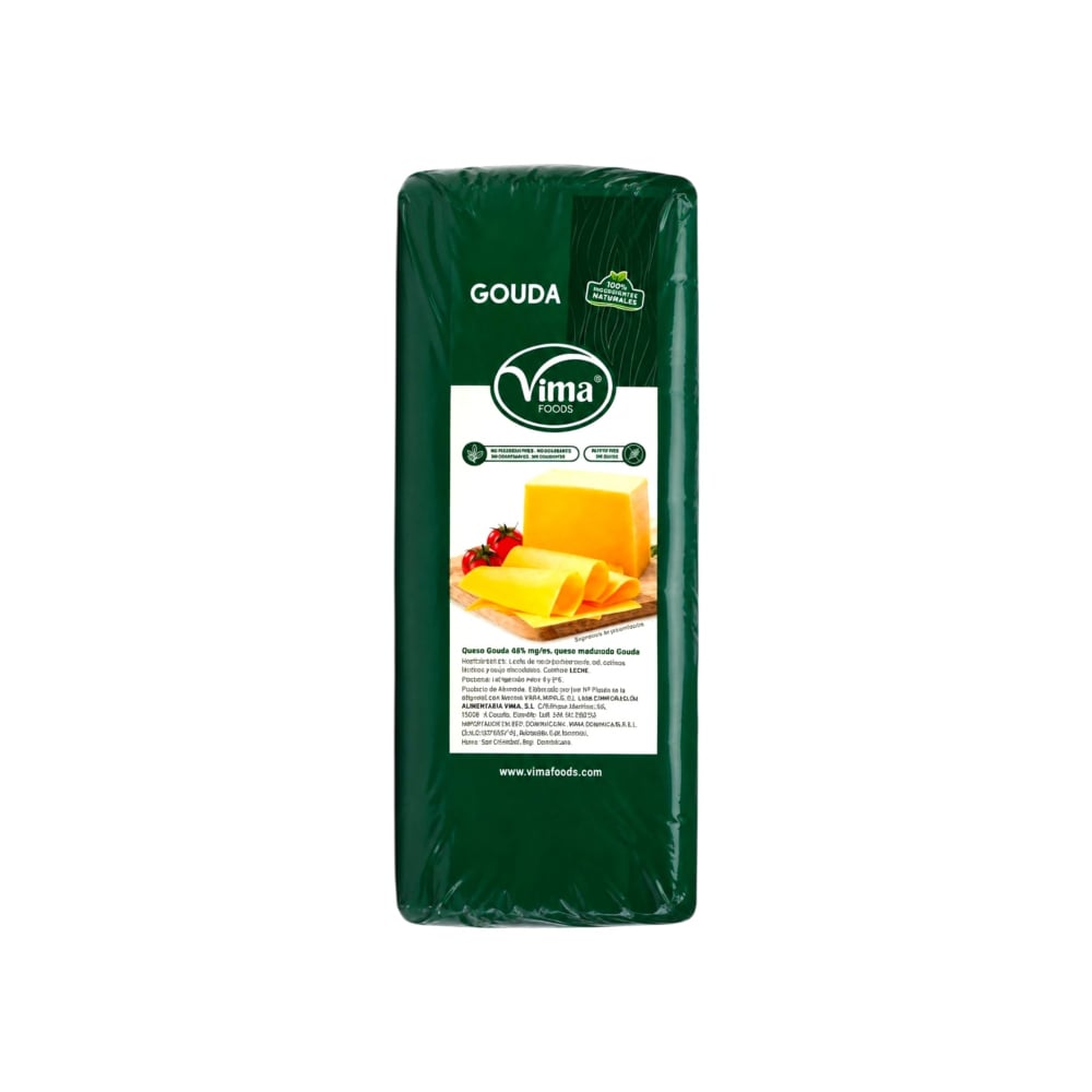 Queso Gouda Vima Foods (3 kg / 6.61 lb) - Imagen 1