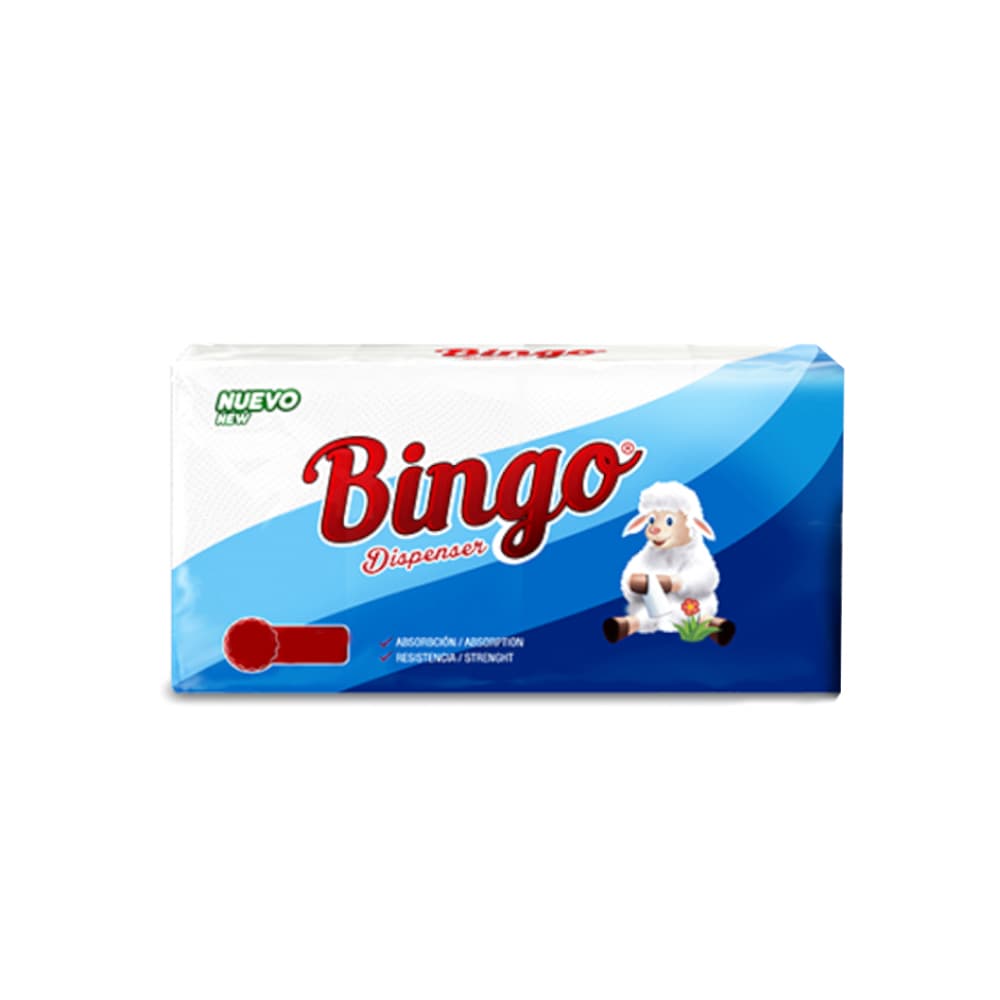 Servilletas de una capa Bingo (40 U) - Imagen 1