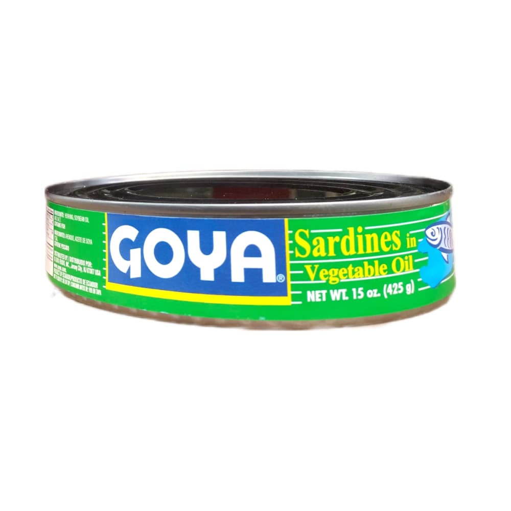 Sardinas en aceite vegetal Goya (425 g / 15 oz) - Imagen 1