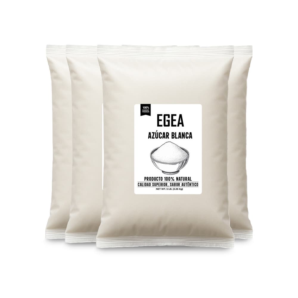 Azúcar blanca EGEA (4 x 2.26 kg / 5 lb) - Imagen 1