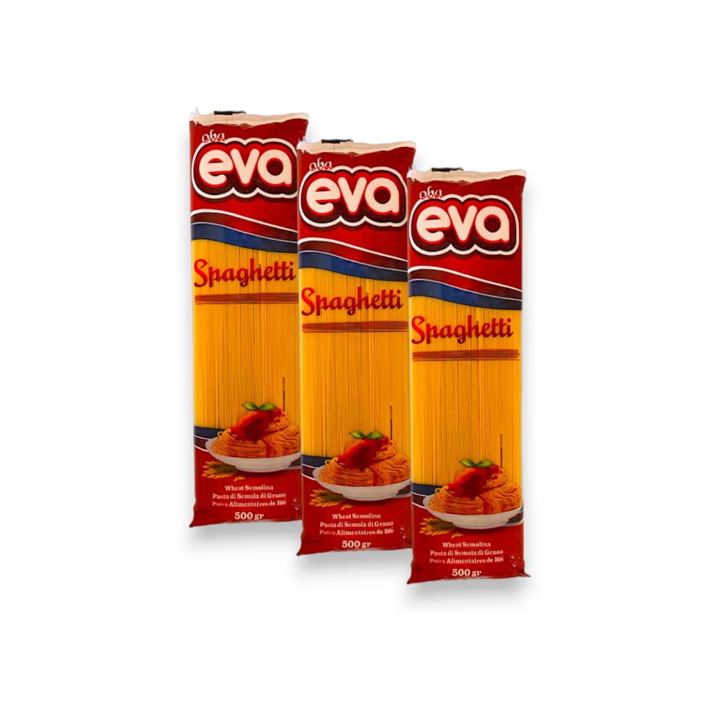 Espagueti Oba Eva (3 x 500 g / 1.1 lb) - Imagen 1