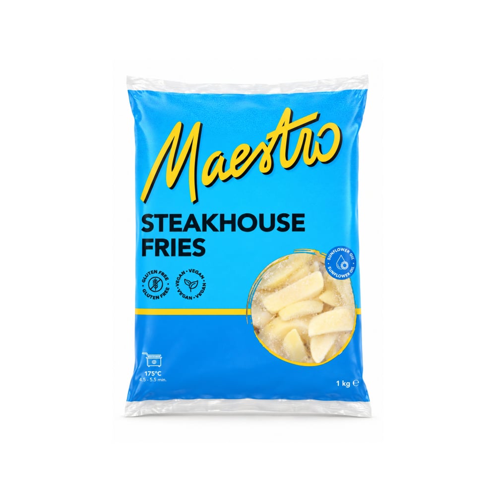 Papas fritas estilo steakhouse Maestro (1 kg / 2.2 lb) - Imagen 1