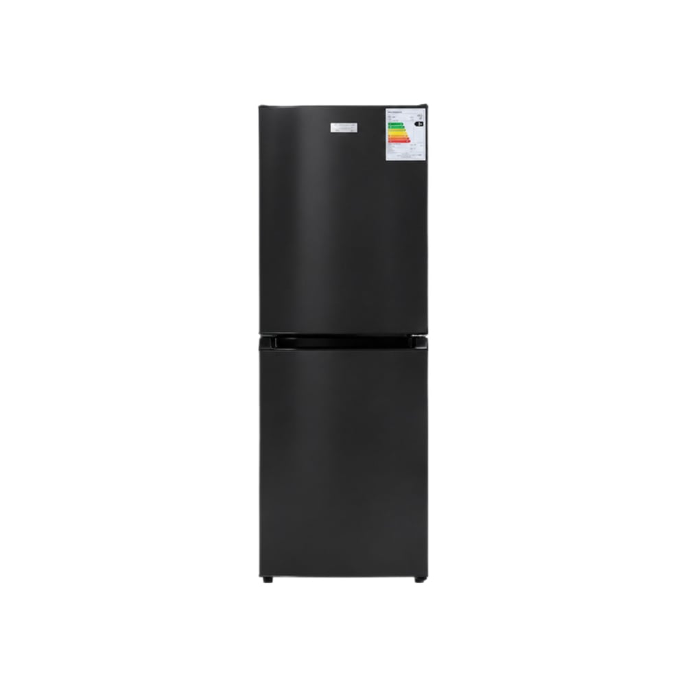 Refrigerador de 226 L / 8 pies cúbicos gris con dos puertas negras Royal RF800SBM - Imagen 1
