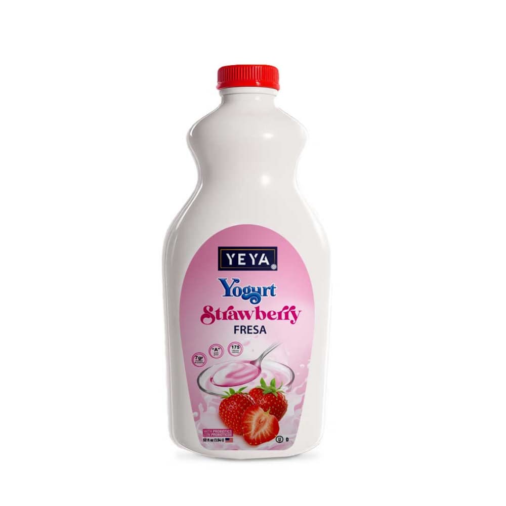 Yogurt de fresa con probióticos Yeya (1.54 L) - Imagen 1
