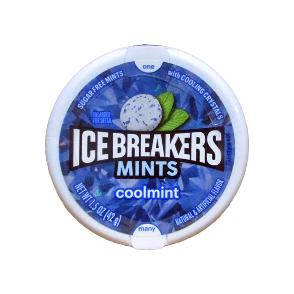 Mentas refrescantes sin azúcar Ice Breakers (42 g / 1.5 oz) - Imagen 1