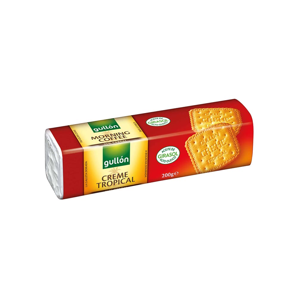 Galletas Creme Tropical Gullón (200 g / 7.05 oz) - Imagen 1