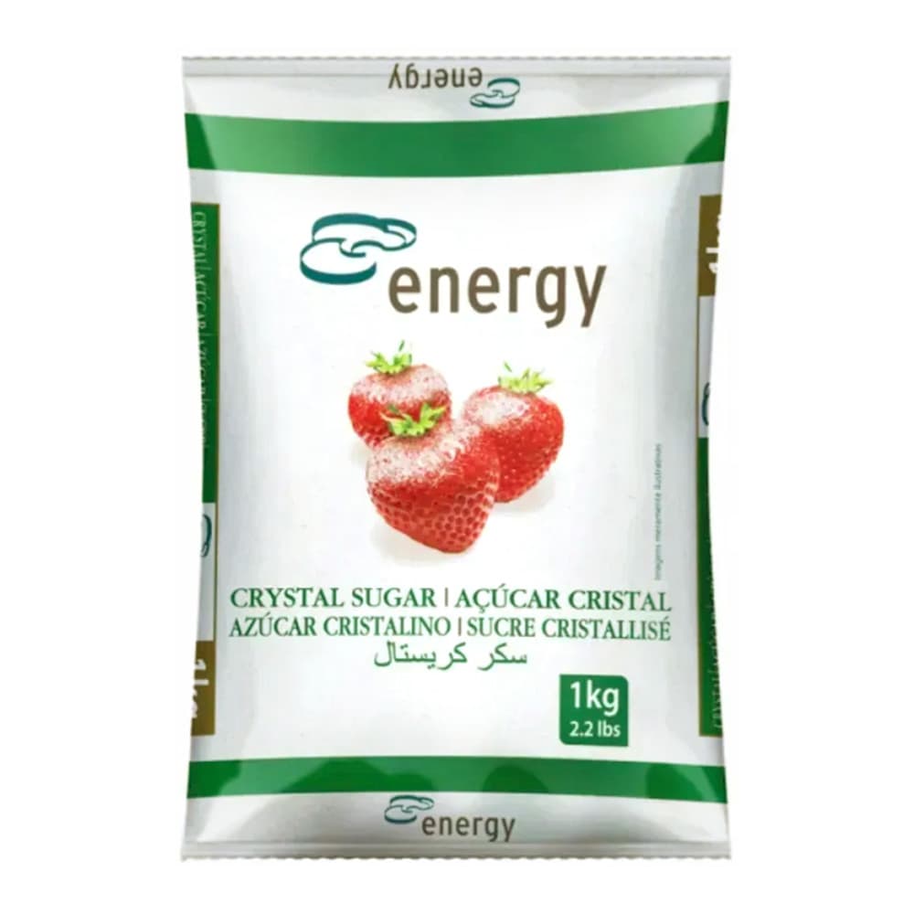 Azúcar blanca cristalino Energy (1 kg / 2.2 lb) - Imagen 1