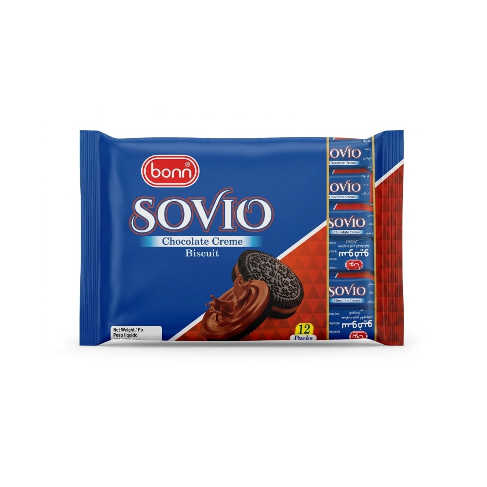 Galletas con crema de chocolate Sovio Bonn (360 g / 12.7 oz) - Imagen 1