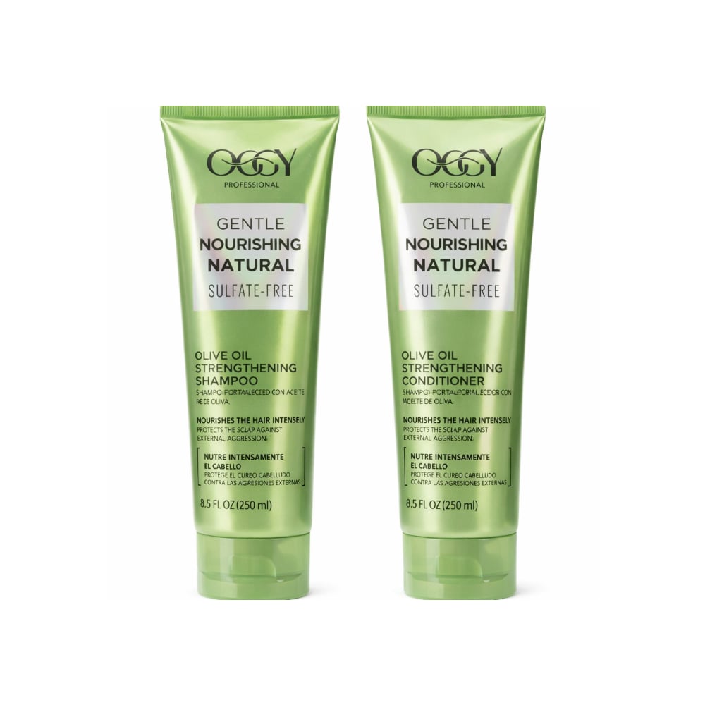 Set de champú y acondicionador con aceite de oliva Ocgy Professional - Imagen 1