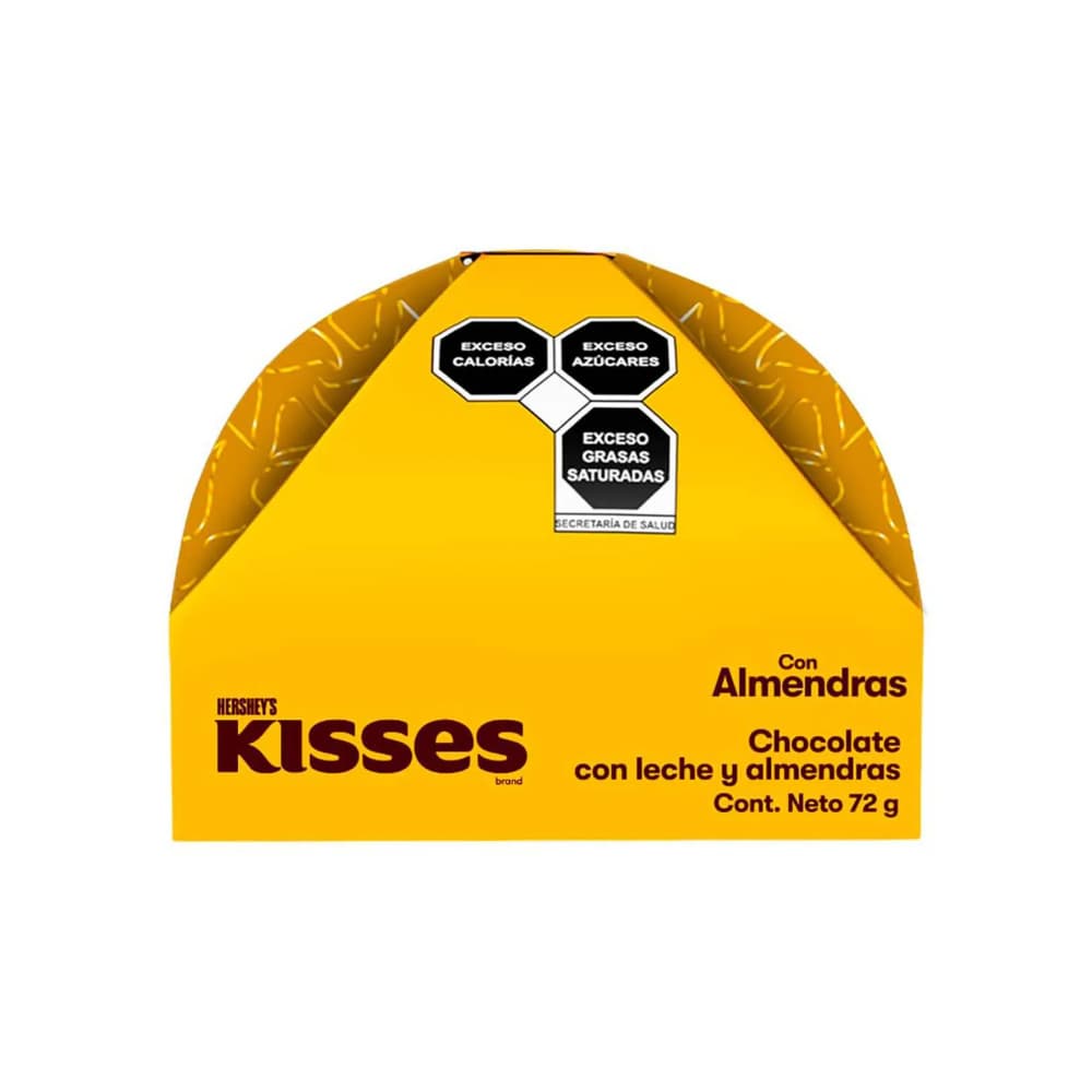 Chocolate con leche y almendras Hershey's (72 g / 2.53 oz) - Imagen 1