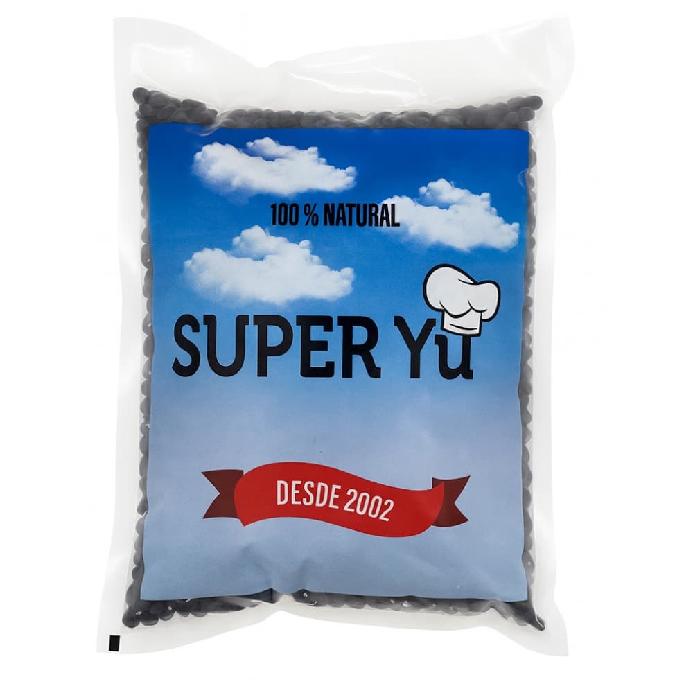 Frijoles negros Super Yu (1 kg / 2.2 lb) - Imagen 1