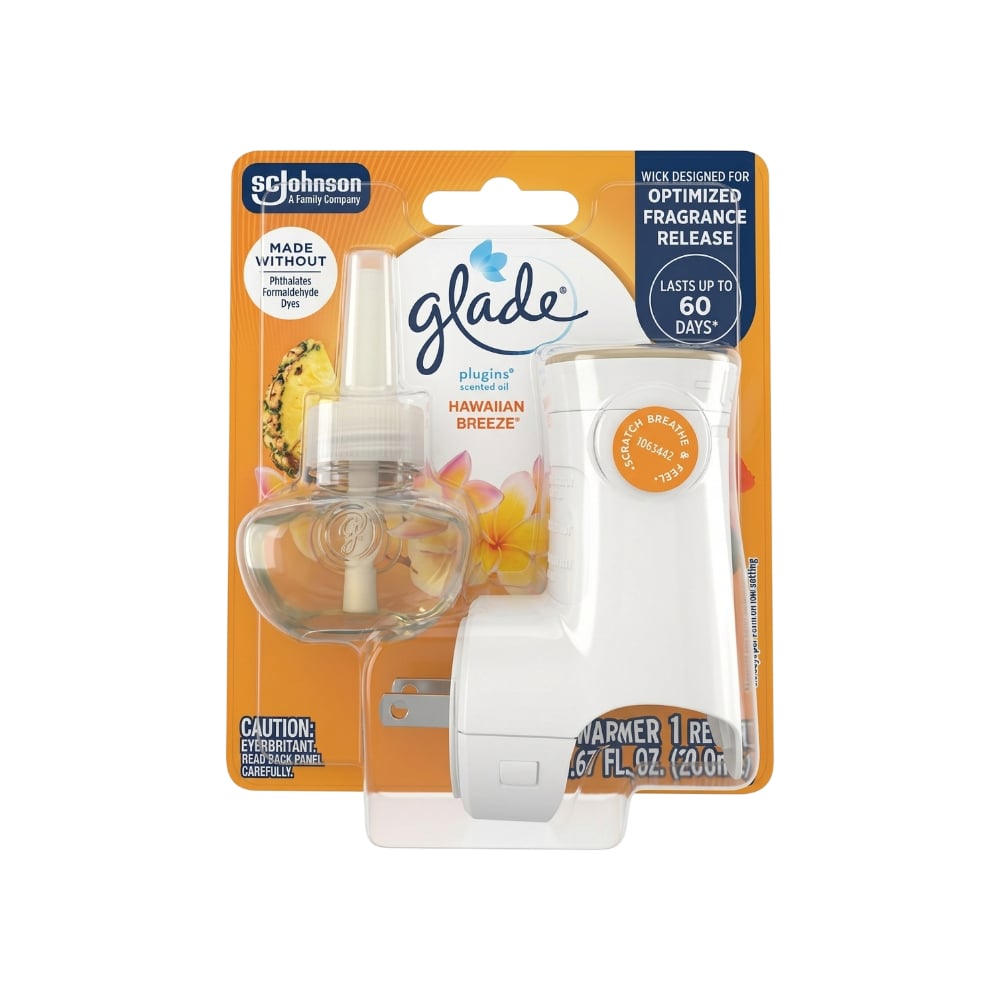 Ambientador eléctrico con aroma a brisa hawaiana Glade (19.8 ml) - Imagen 1