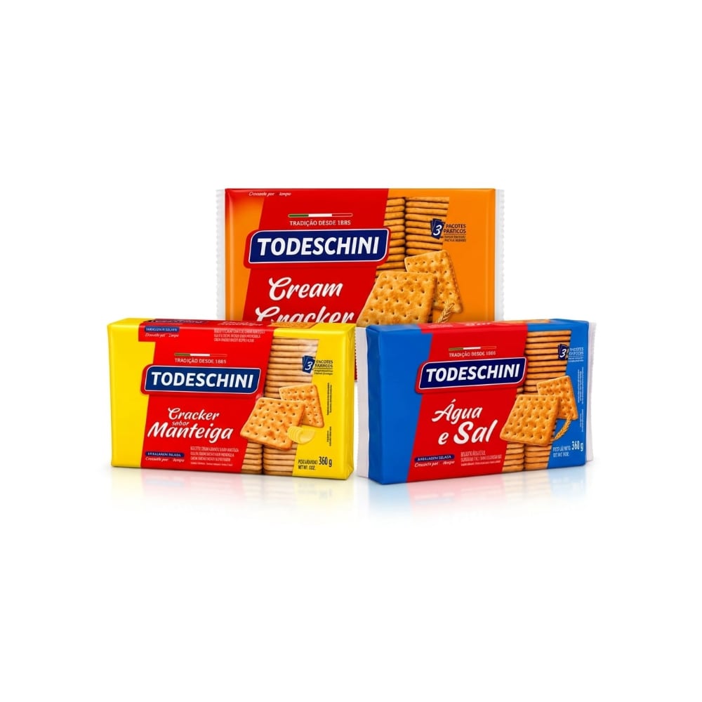 Combo de galletas saladas Todeschini - Imagen 1