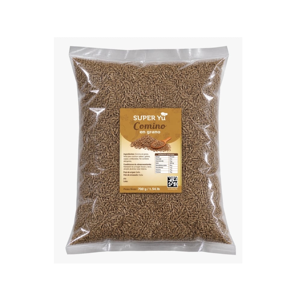 Comino en grano Super Yu (700 g / 1.54 lb) - Imagen 1