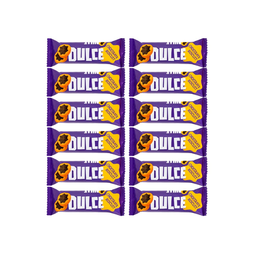 Galletas tipo sándwich con crema sabor chocolate Dulce (12 x 60 g / 2.12 oz) - Imagen 1