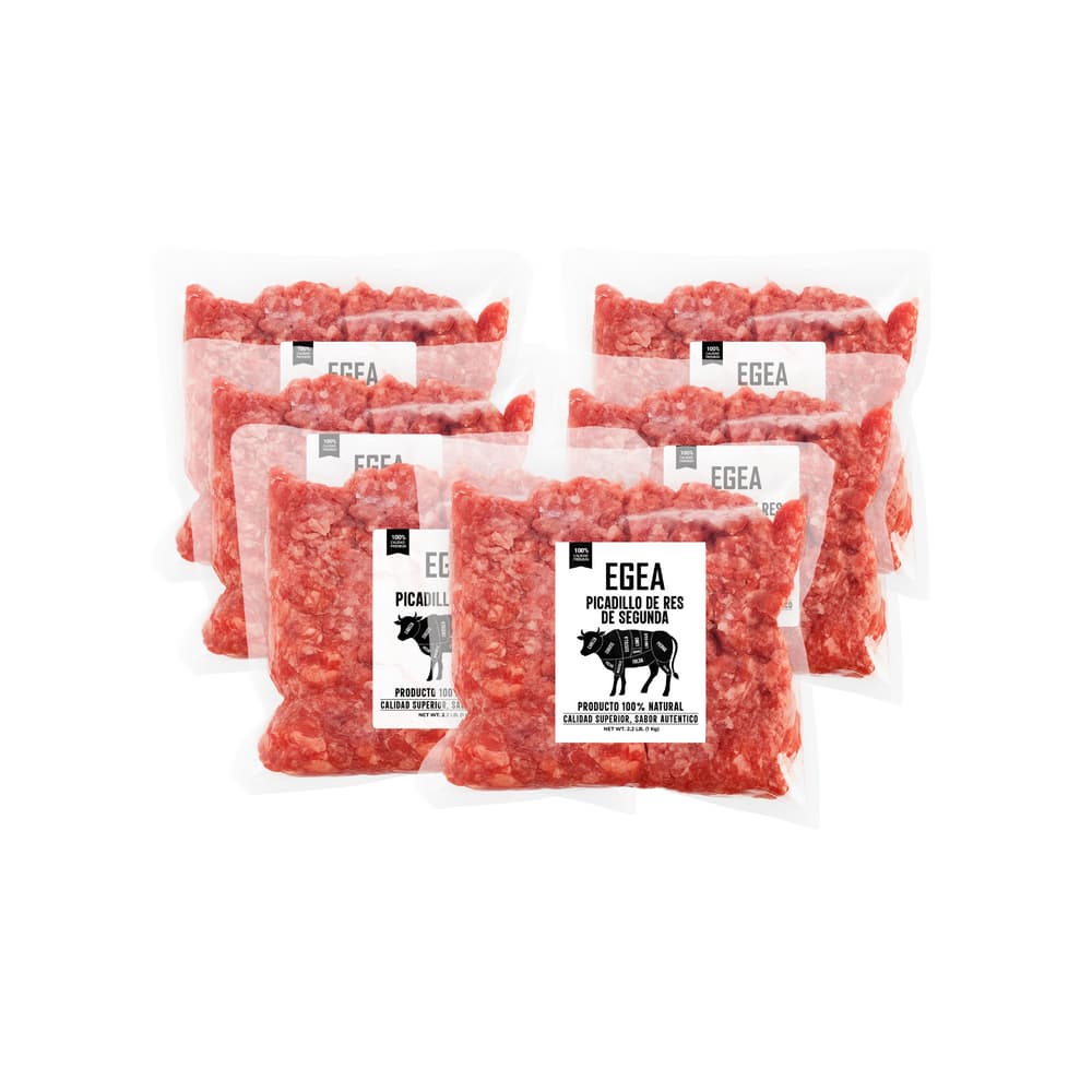 Picadillo de res de segunda EGEA (6 x 1 kg / 2.2 lb) - Imagen 1